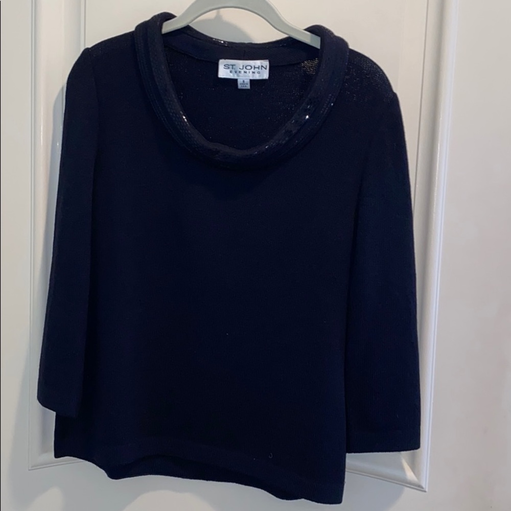 ST JOHN evening top